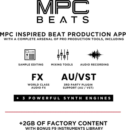 M-Audio BX3 Pair 3.5" Studio Monitor Speakers - 120W