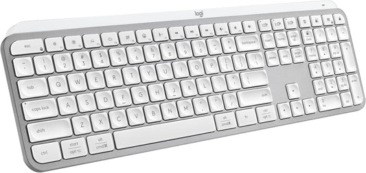 Logitech 920-011559 MX Keys S Wireless Keyboard - Pale Grey