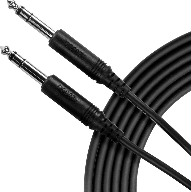 Mogami PURE PATCH SS-01 1ft TRS Male Audio Cable — main product image