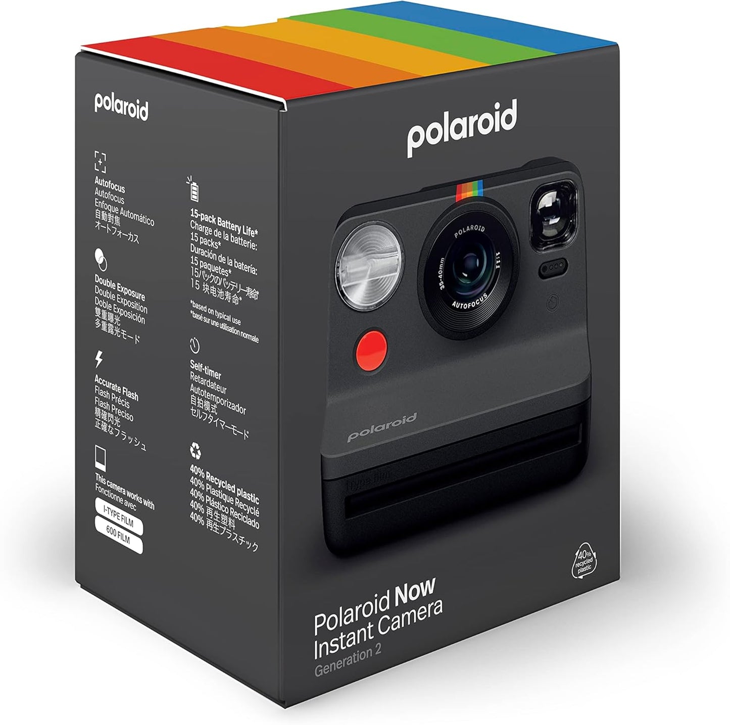 Polaroid 9095 Now Gen 2 Instant Film Camera