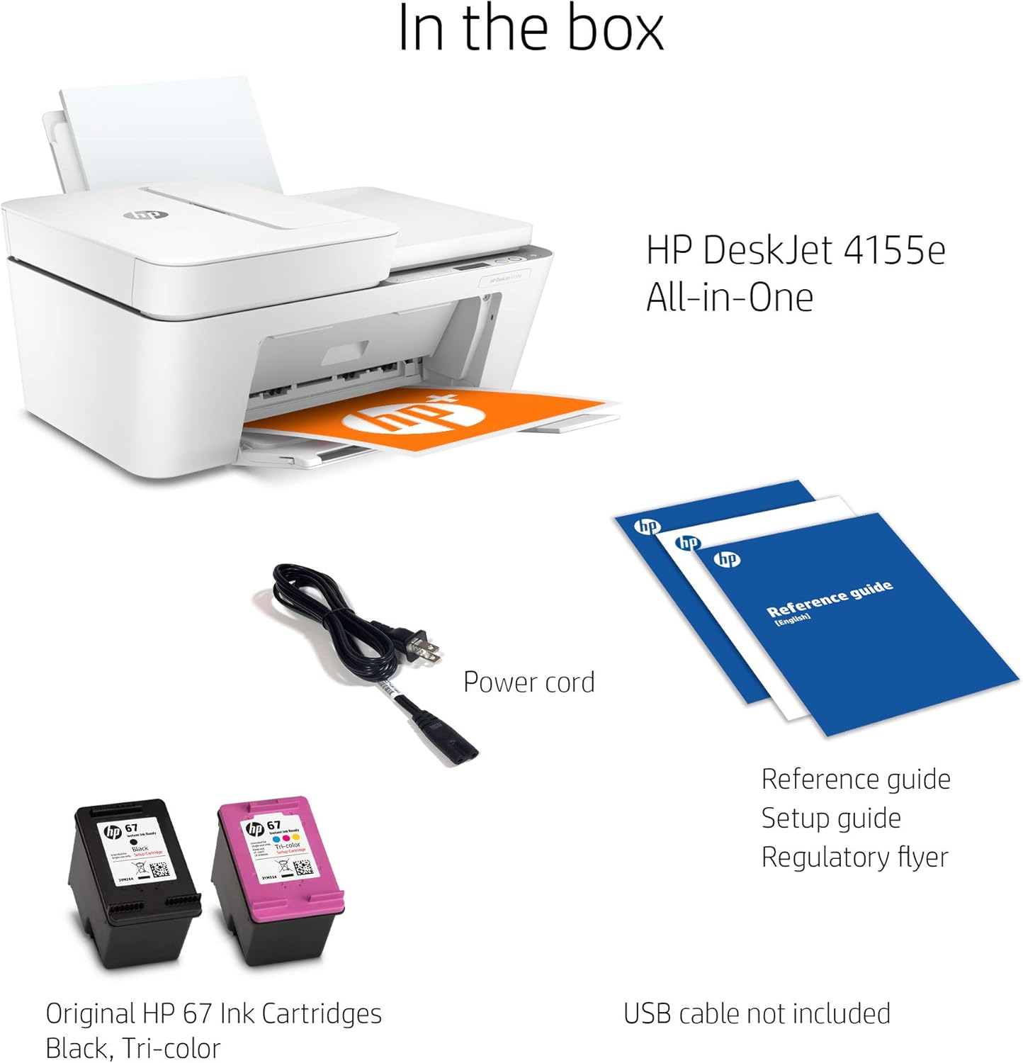 HP 4155e DeskJet Wireless Color Inkjet Printer