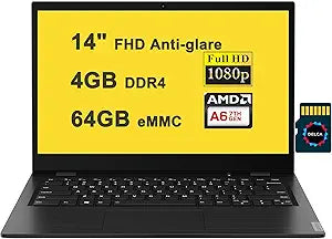 Lenovo ideapad 14W 14" FHD AMD A6 Laptop