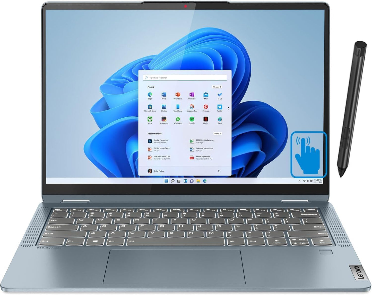 Lenovo 82Y20001US Flex 7 14" Touch 2-in-1 Laptop