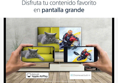 Sony X80J 65" 4K Ultra HD LED Smart Google TV Renewed
