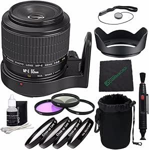 Canon MP-E 65mm Macro Lens Filter Bundle