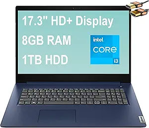 Lenovo Ideapad 3i 17 i3 Business Laptop (Renewed)