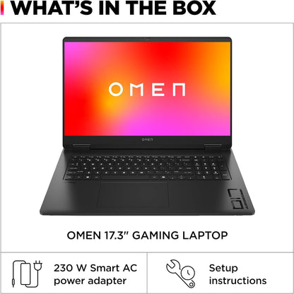 HP 17-db0010nr OMEN 17.3 Ryzen RTX 4050 Gaming Laptop