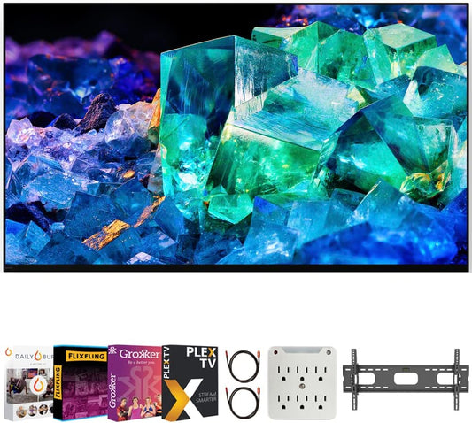 Sony E6SNXR65A95K 65" BRAVIA XR A95K 4K OLED TV Bundle