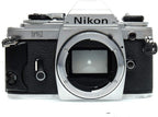 Nikon FG SLR Film Camera Chrome Body