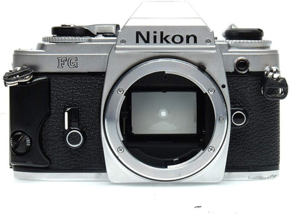 Nikon FG SLR Film Camera Chrome Body