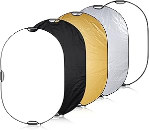 Neewer 5-in-1 Portable Light Reflector 60x80 inch