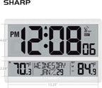 Sharp Flechazo-0401 Atomic Digital Wall Clock