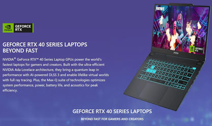 MSI CYBORG1413018 RTX 4060 Gaming Laptop i7 32GB RAM 2TB SSD