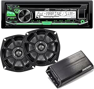 JVC KD-97MBS Kicker Motorcycle Audio System — main product image
