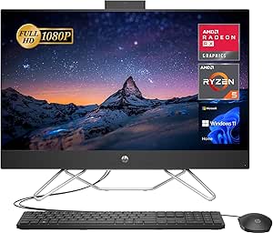 HP 27'' All-in-One Ryzen 5 Desktop Computer 16GB 1TB SSD