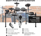 Alesis Nitro Mesh Kit Electronic Drum Set with Headphones