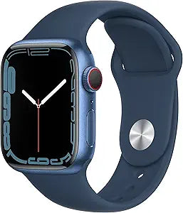 Apple MKHC3LL/A Watch Series 7 41mm GPS + Cellular Blue