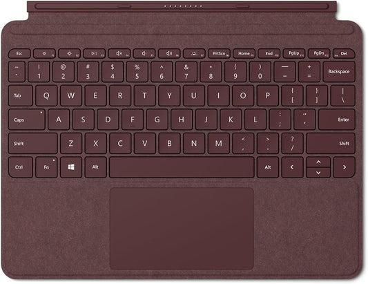 Microsoft Surface Go Alcantara Signature Type Cover Burgundy