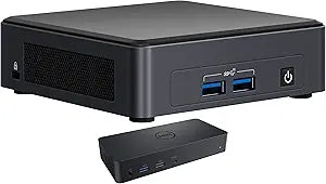 Intel BNUC11TNKI7 i7 Mini PC 64GB 2TB SSD D6000 Dock