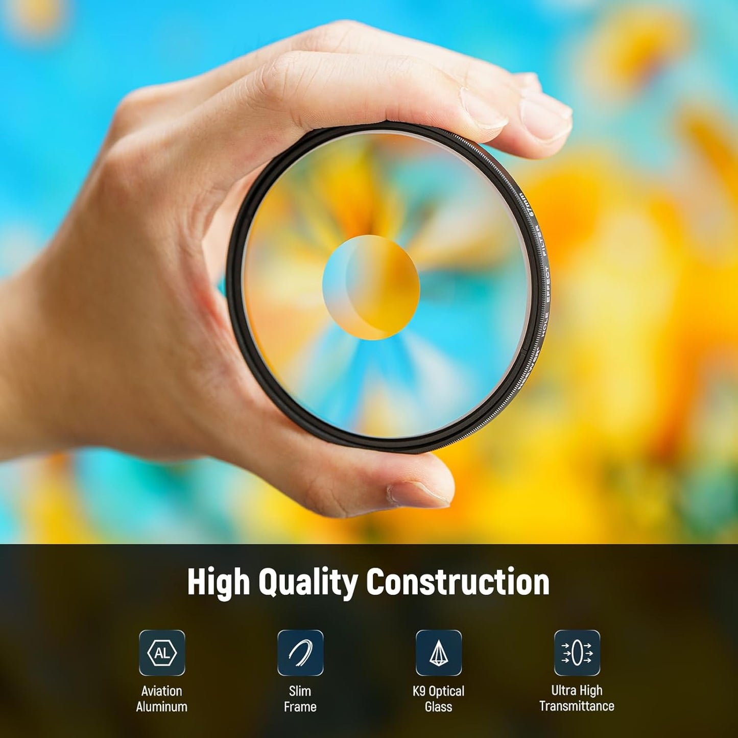 Neewer NW SERIES A 67mm Spiral Halo Lens Filter