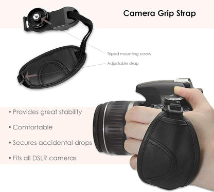 Canon 2000D EOS Rebel T7 DSLR 18-55mm Lens Bundle (Renewed)