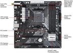 ASRock B450M/AC R2.0 AM4 Micro ATX Motherboard