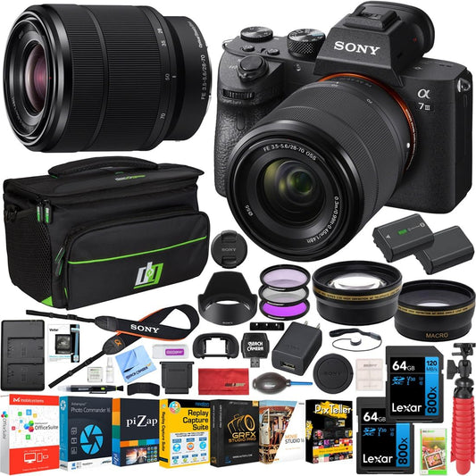 Sony E7SNILCE7M3KB a7III Full-Frame Mirrorless Camera Kit