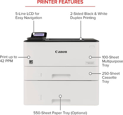 Canon 5952C005 - imageCLASS LBP246dw - Wireless Duplex Laser Printer