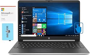 HP 15-dy1771ms-Plus i7 Touch Laptop MS 365 Bundle