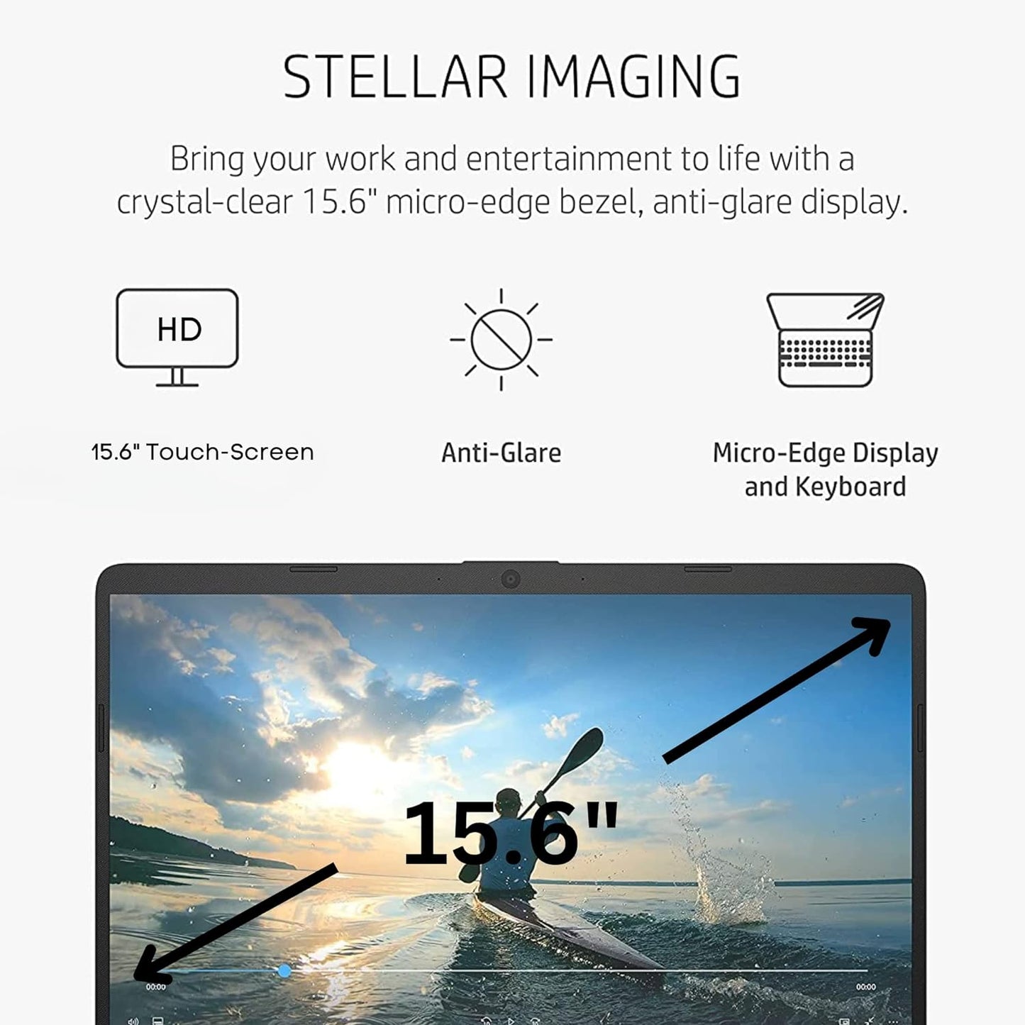 HP Pavilion 15.6" Touchscreen Laptop i3 11th Gen