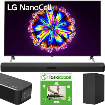 LG E31LG86NANO90 86" 4K NanoCell TV Soundbar Bundle