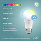 GE 93129139 LED+ Color Changing A19 Light Bulbs (2-Pack)
