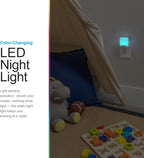 GE 34693 Color-Changing LED Night Light Dusk to Dawn