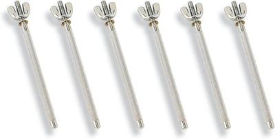 Latin Percussion LP765 3/8-Inch Knurled Mounting Rods 6-Pack