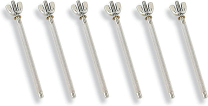 Latin Percussion LP765 3/8-Inch Knurled Mounting Rods 6-Pack