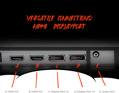 AOC Q32G11ZNE 32" QHD 240Hz 0.5ms Gaming Monitor
