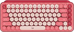 Logitech POP Keys Wireless Mechanical Keyboard Renewed