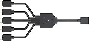 Cooler Master MFX-AWHN-1NNN5-R1 ARGB 1-to-5 Splitter Cable — main product image