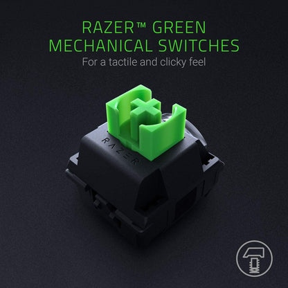 Razer RZ03-02860200-R3U1 BlackWidow Green Switch Gaming Keyboard