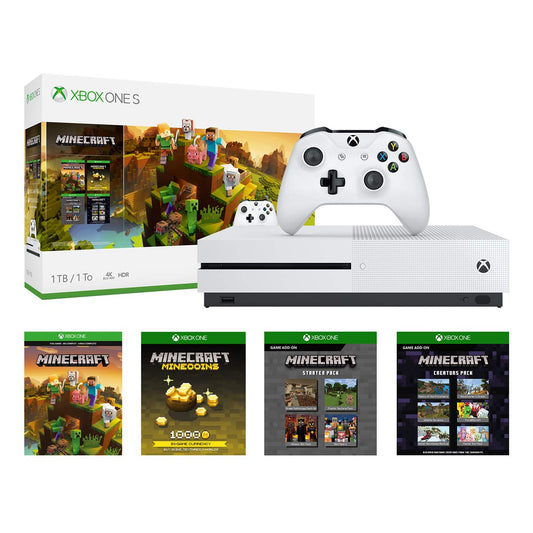 Microsoft 234-00655 Xbox One S Minecraft Creators Bundle (Discontinued)