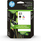 HP CR259FN 61 Black/Tri-Color Ink Cartridge 2-Pack
