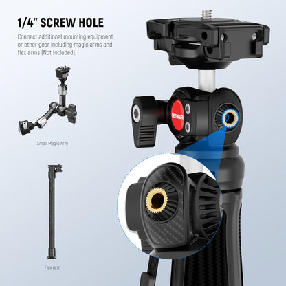 Neewer TP38 Phone Camera Tripod - Extendable Selfie Stick