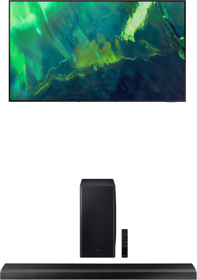 Samsung QN65Q70AA 65-Inch 4K QLED Smart TV Soundbar Bundle