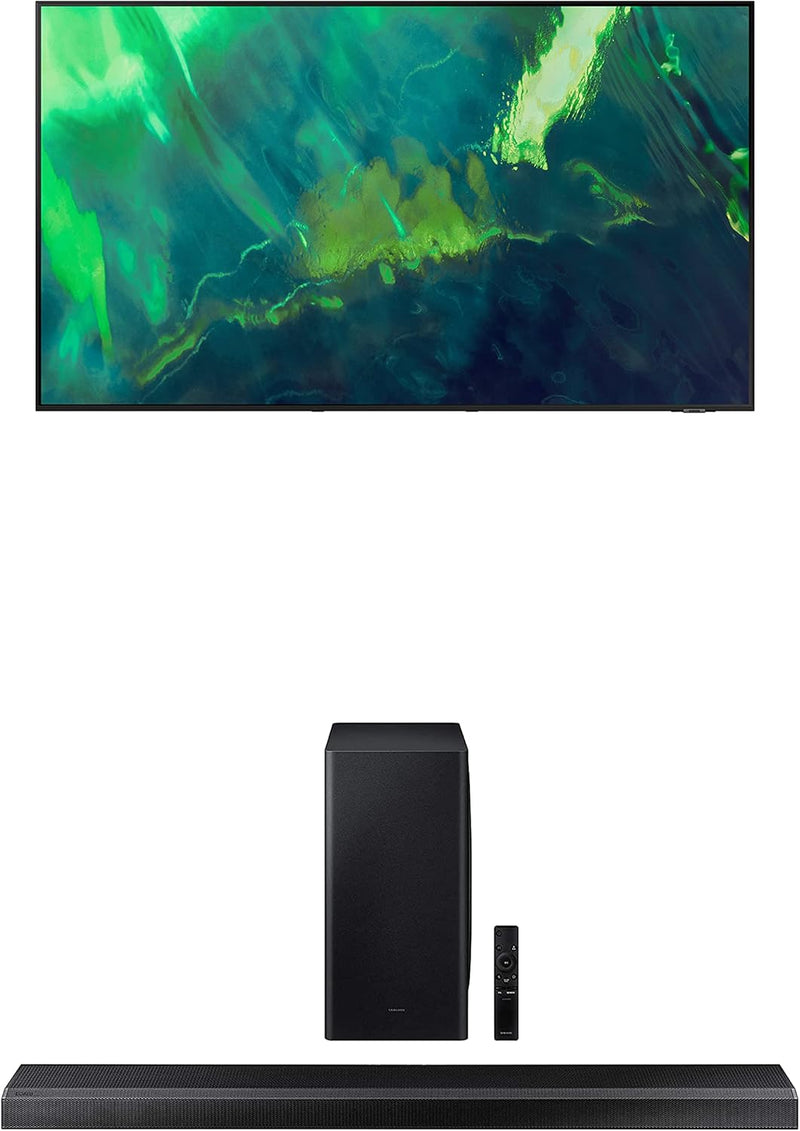 Samsung QN65Q70AA 65-Inch 4K QLED Smart TV Soundbar Bundle — main product image