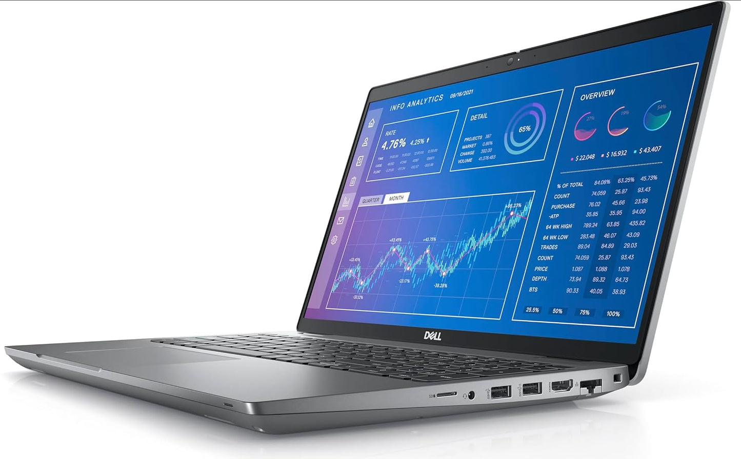Dell Precision 3571: 15.6" i7 Workstation Laptop