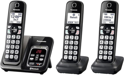 Panasonic KX-TGD563M Cordless Phone with Bluetooth & Answering Machine