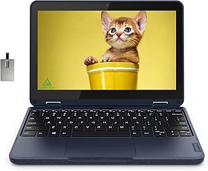 Lenovo 300w - Gen 3 2-in-1 Touchscreen Laptop - AMD 4GB 64GB — main product image