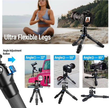 Sirui AM-223+B-00K Carbon Fiber Travel Tripod Ballhead Mini