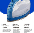 Panasonic NI-QL1000A Cordless Freestyle Iron, Steam/Dry, Portable