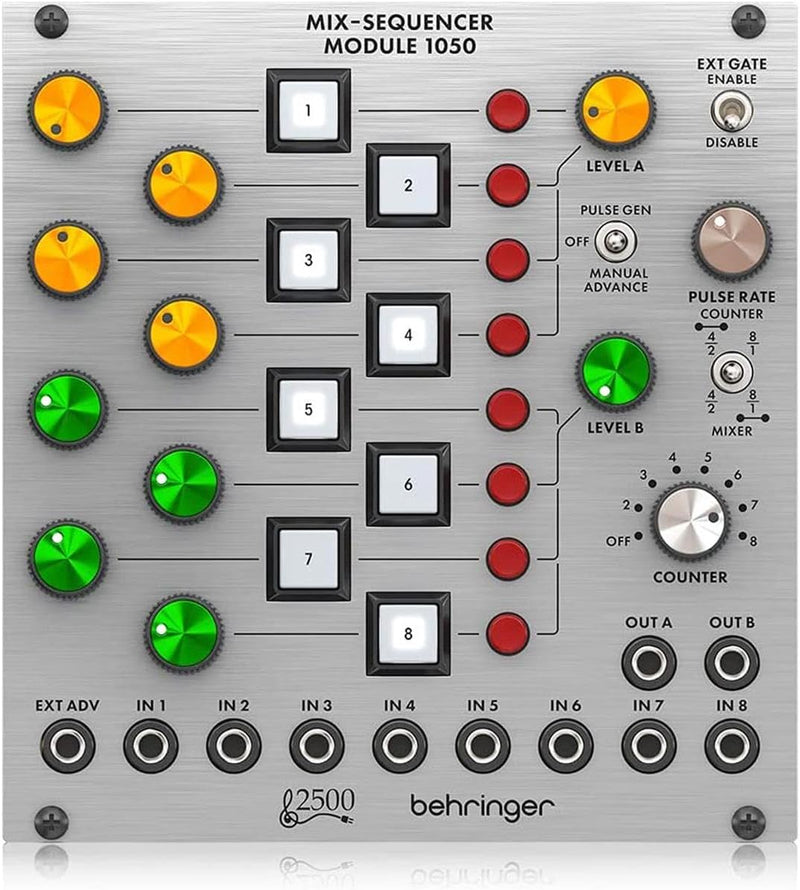 Behringer Mix-SEQUENCER Module 1050 Analog Sequencer — main product image
